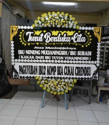 Papan Bunga di Prapaglor Pituruh